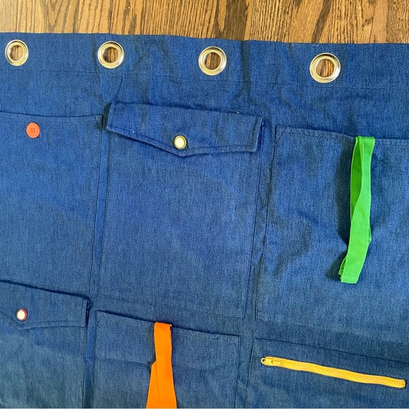 Pottery Barn Storage Pocket Curtain (one pane) - Picture 3 of 5